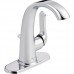 Delta 15714LF-ECO Soline 4" Centerset Single-Handle Bathroom Faucet with Metal Drain Assembly in Chrome - B01MF4YEV3